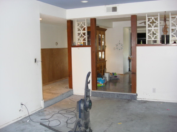 Living Room 2nd View Before