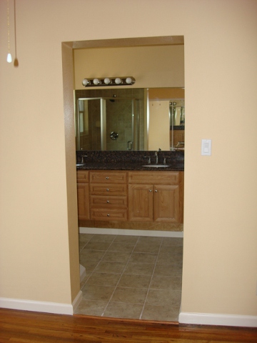 Master Bathroom Entrance After