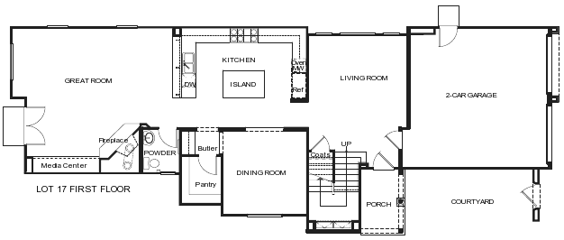 Lot 17 1st Floor Plan
