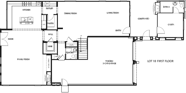 Lot 18 1st Floor Plan