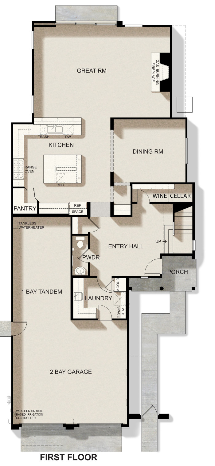 1st level floor plan